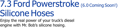 7.3 Ford Powerstroke Silicone Hoses